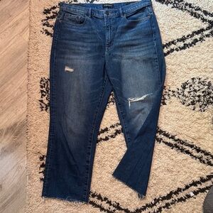 Banana Republic Dark Blue Straight Leg Jeans